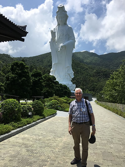 Columban Fr. Brian Vale at Tsz Shan Monastery