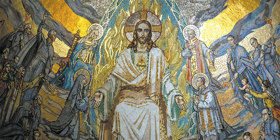 Mural of Jesus