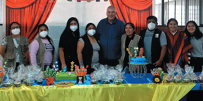 Fr. Ed O'Connell in Peru