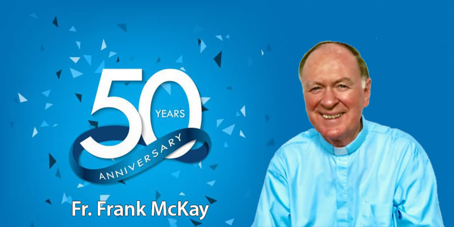 Fr. Frank McKay celebrates 50 years as a Columban priest