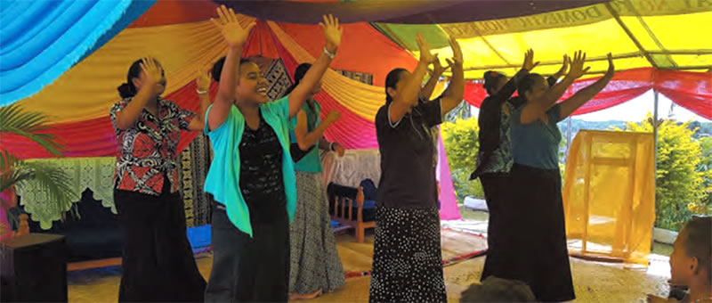 Church dance at juvenile center open day