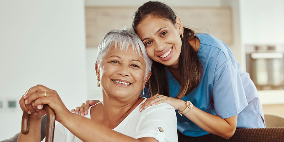  Two Caregivers pictured together