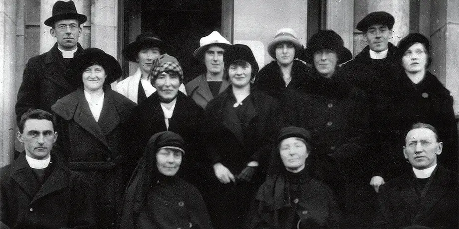 The first 10 postulates of the Missionary Sisters of St. Columban in 1922