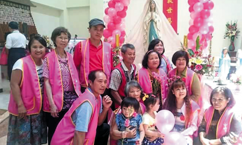 Parishioners of San Miguel Archangel parish