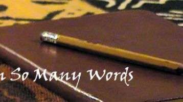 Diary - In So Many Words