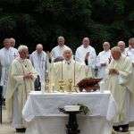 Omaha Archbishop George J. Lucas celebrated Mass