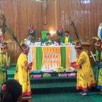 World Youth Day Mass at St. Luke's parish in Myanmar.