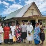 Parishioners at St. Columbans Church