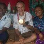 Fr. Patrick Colgan with Waisea Nacugu