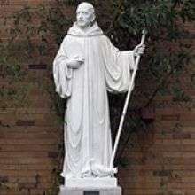 Statue of St. Columban